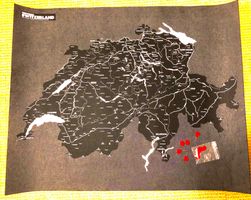 SWISS PIN MAP - jamais utilisé !