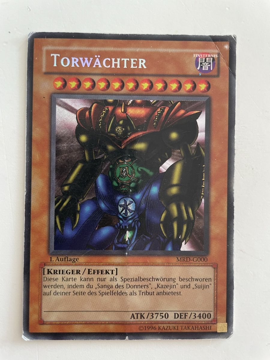 Yugioh Sammelbilder & Trading cards: Yugioh / Torwächter 1.Auflage / MRD-G000 – Gebraucht aus Zürich von Bomboo 1
