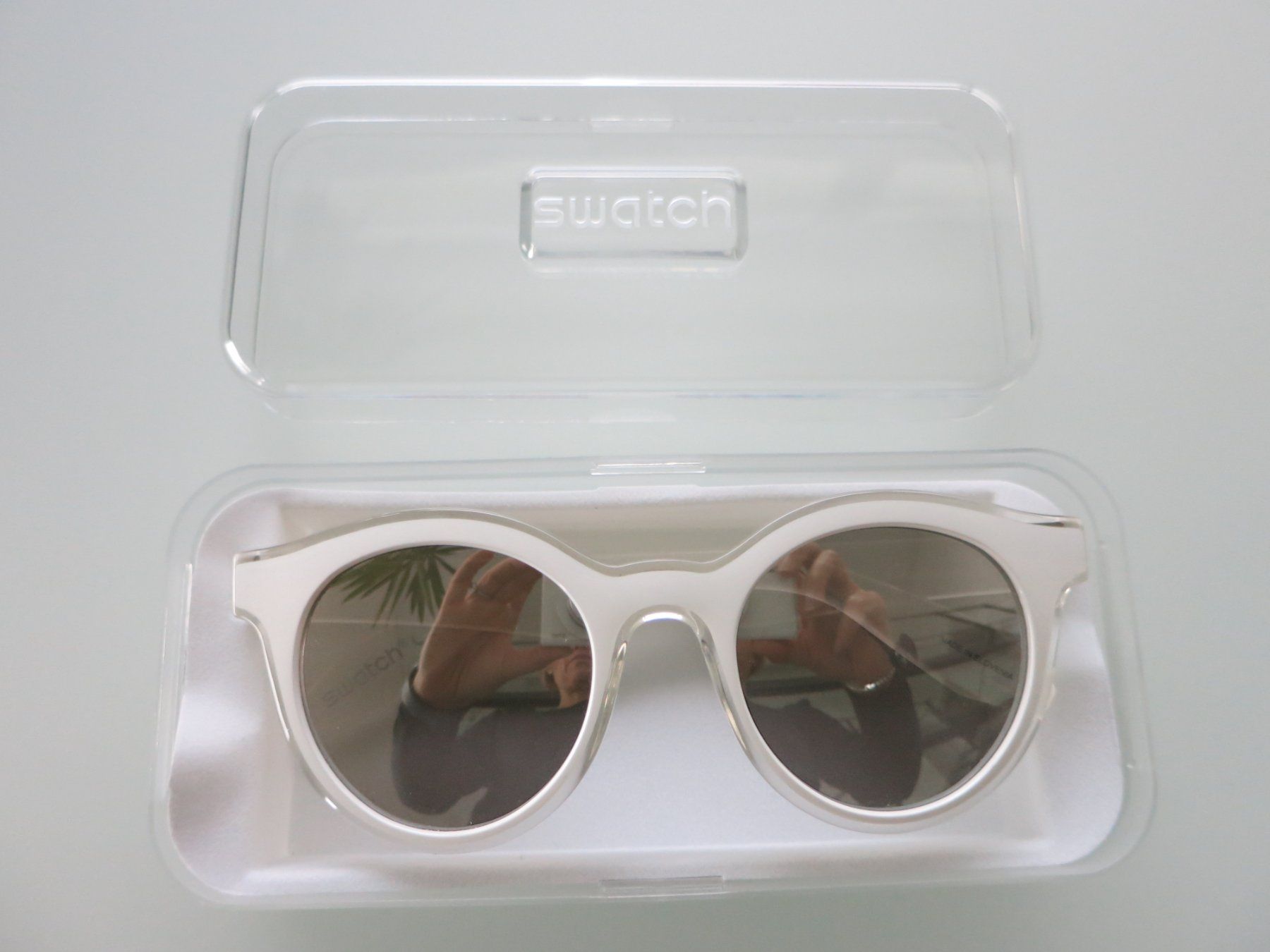 Occhiali & Lenti: swatch Sonnenbrille weiss – Usato da Wisen SO venduto da Ihunter