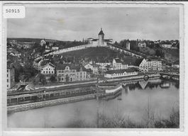 Schaffhausen - Munot und Badeanstalt