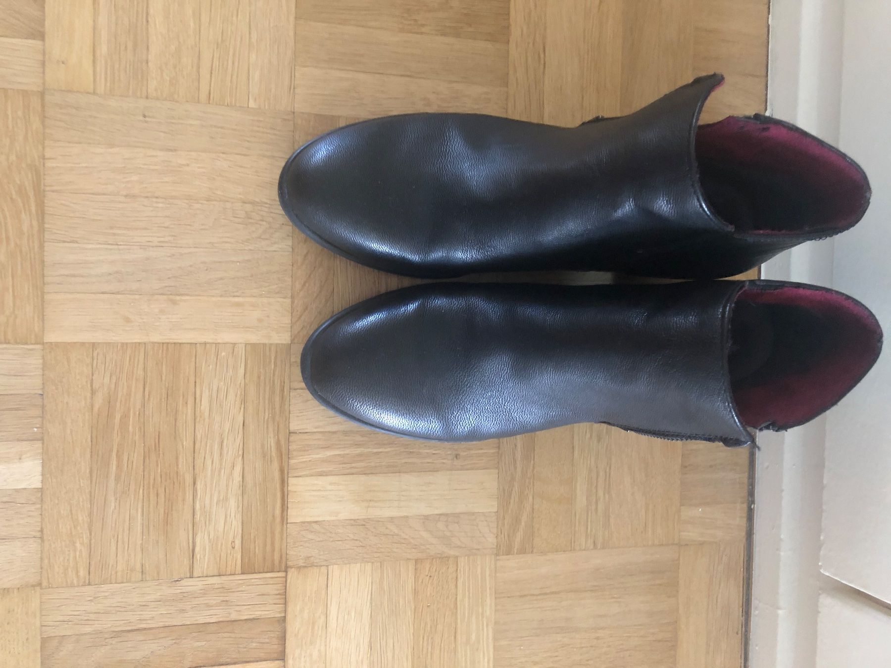 Damenschuhe: Bottines en cuir à talons neuves – Gebraucht aus Onex von kattrina 3