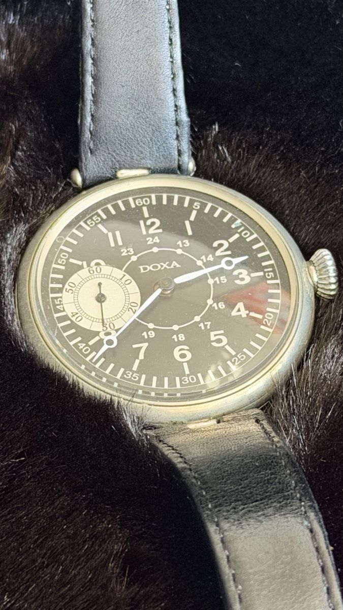 Doxa Orologi: DOXA 1917 Mechanical Pocket Watch Conversion – Usato da Uitikon Waldegg venduto da AndersWohoo