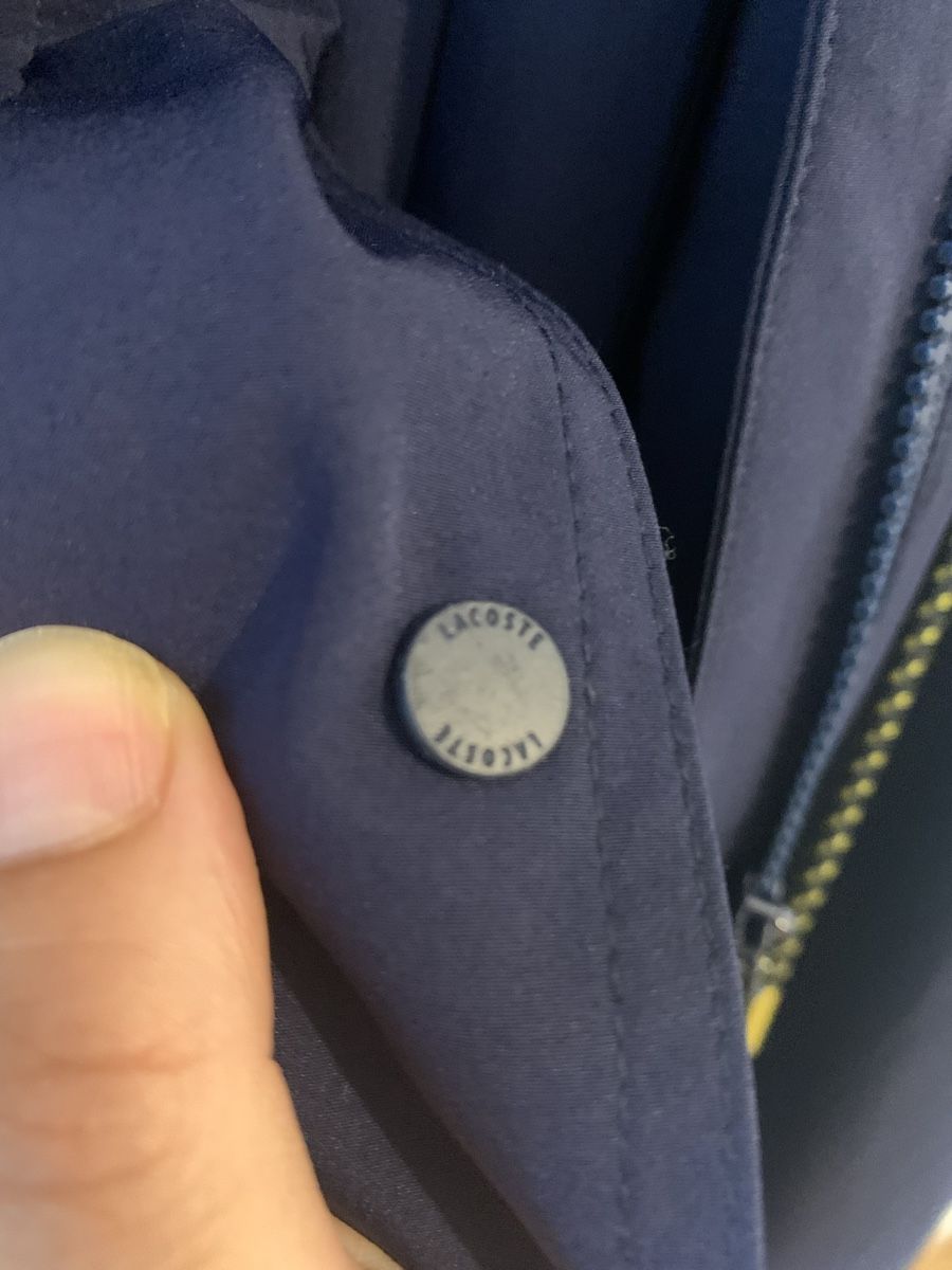Lacoste Cappotti: Parka bleu marine Lacoste  – Usato da Genève venduto da rez_c6c6 7