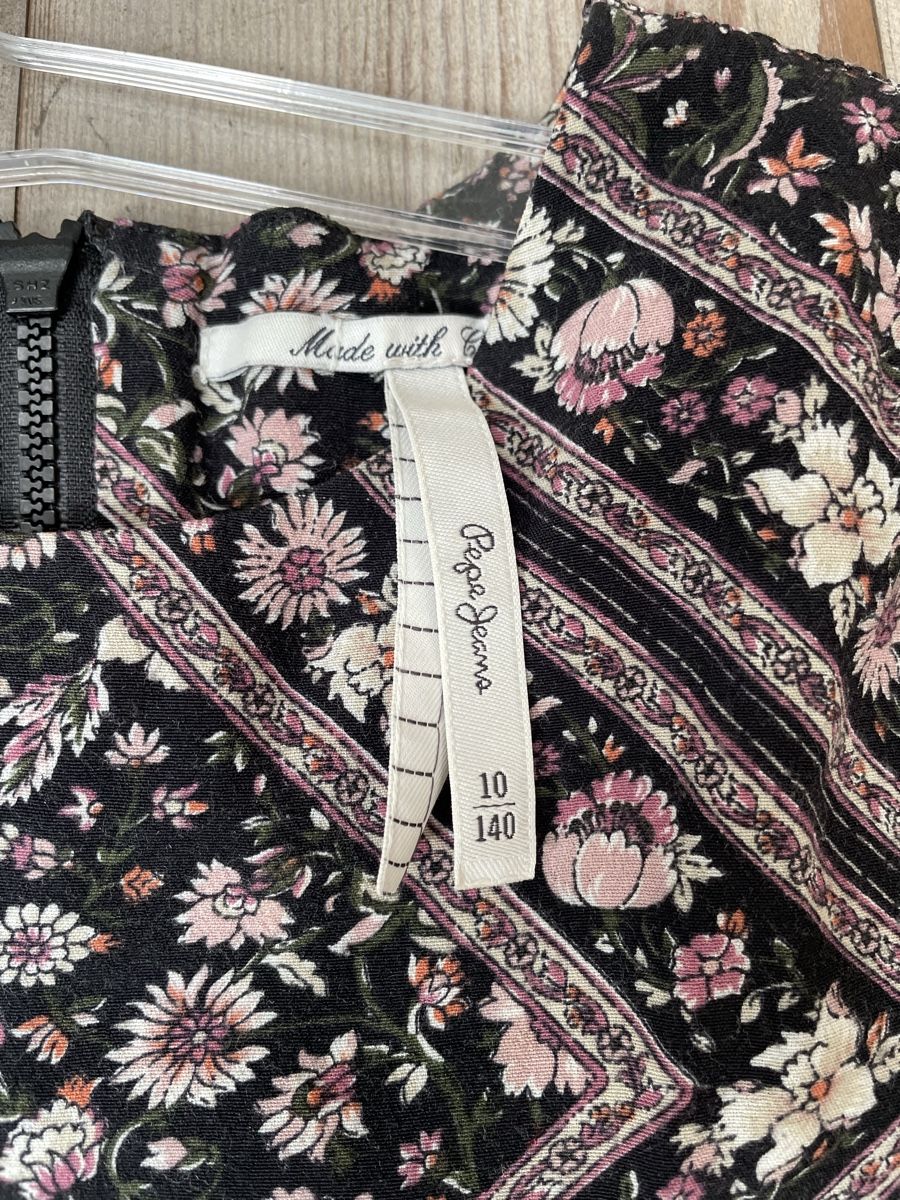 Vestiti & Gonne: Pepe Jeans Kleid Gr. 140, Blumenmuster – Usato da Basel venduto da wenni10 2