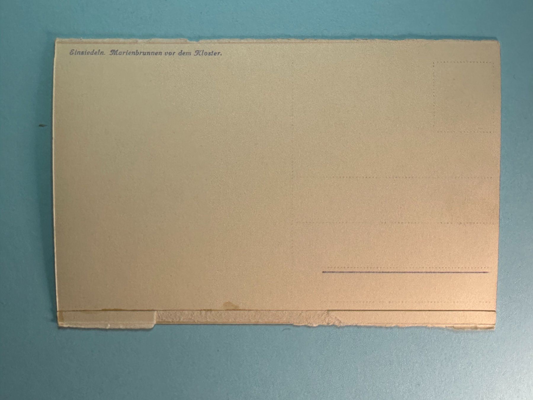 Cartoline postali: Einsiedeln - Marienbrunnen – Usato da Steg VS venduto da danwer74 1