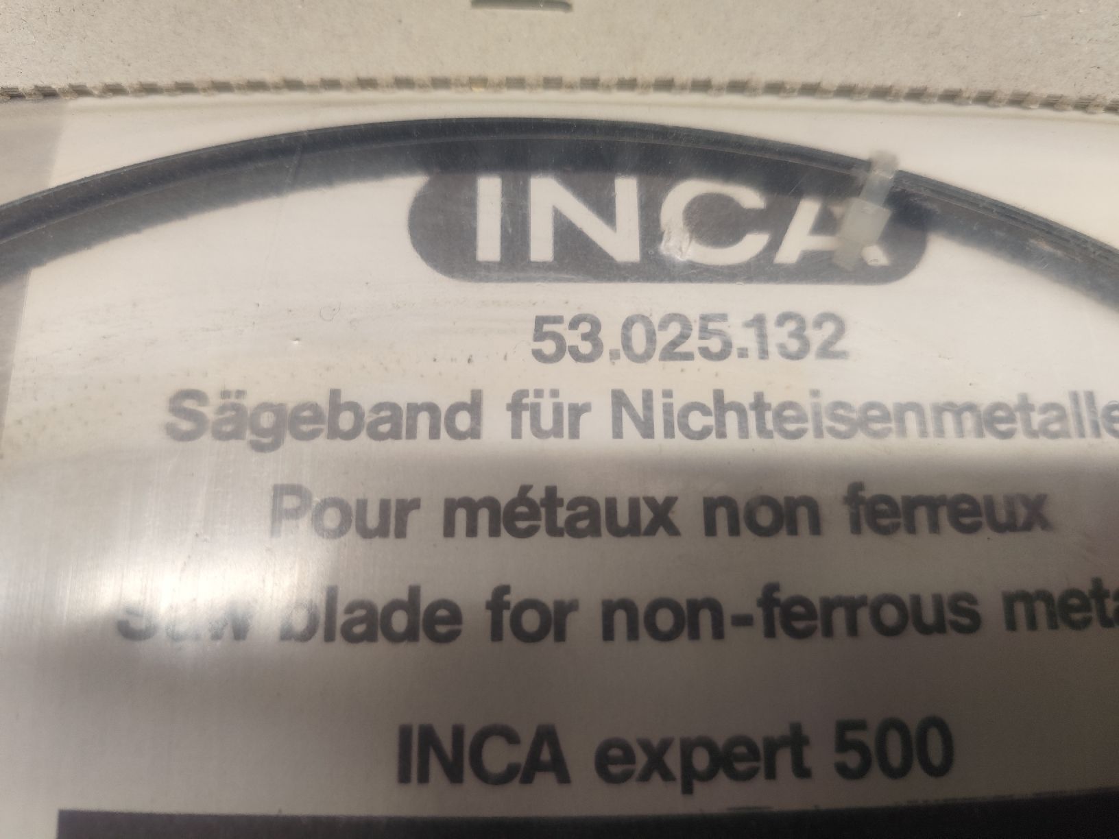 Inca Scies: INCA Bandsägeblatt – Neuf avec emballage d'origine à Hellbühl par 30R_R30 1