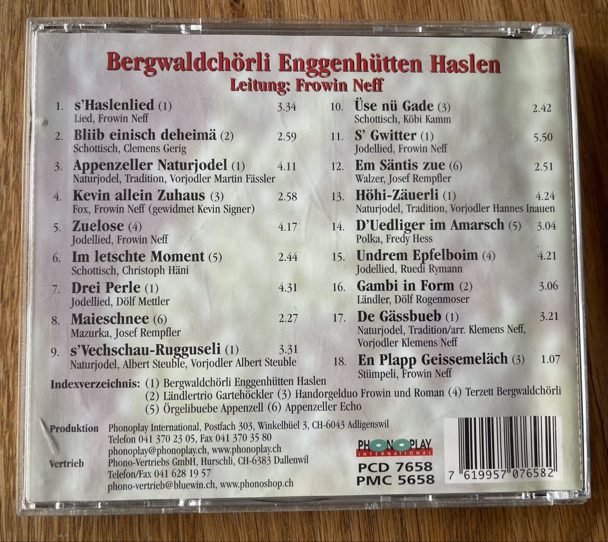 CDs: Appenzeller CD Volksmusik – Gebraucht aus Waldstatt von Cremschnitte 2
