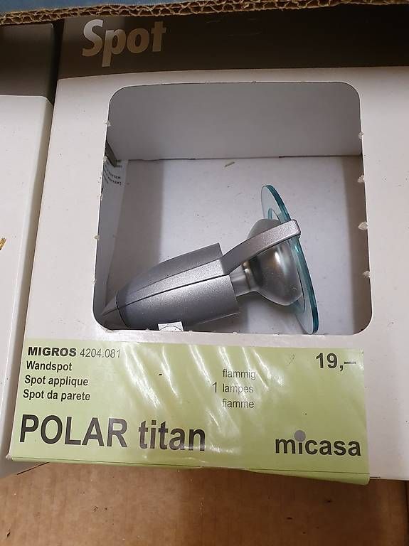 Lampadari & plafoniere: Spotlampen 5 x – Usato da Bad Ragaz venduto da oeh_nzm9 1