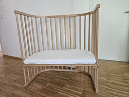 BabyBay Maxi Babybeistellbett Natur