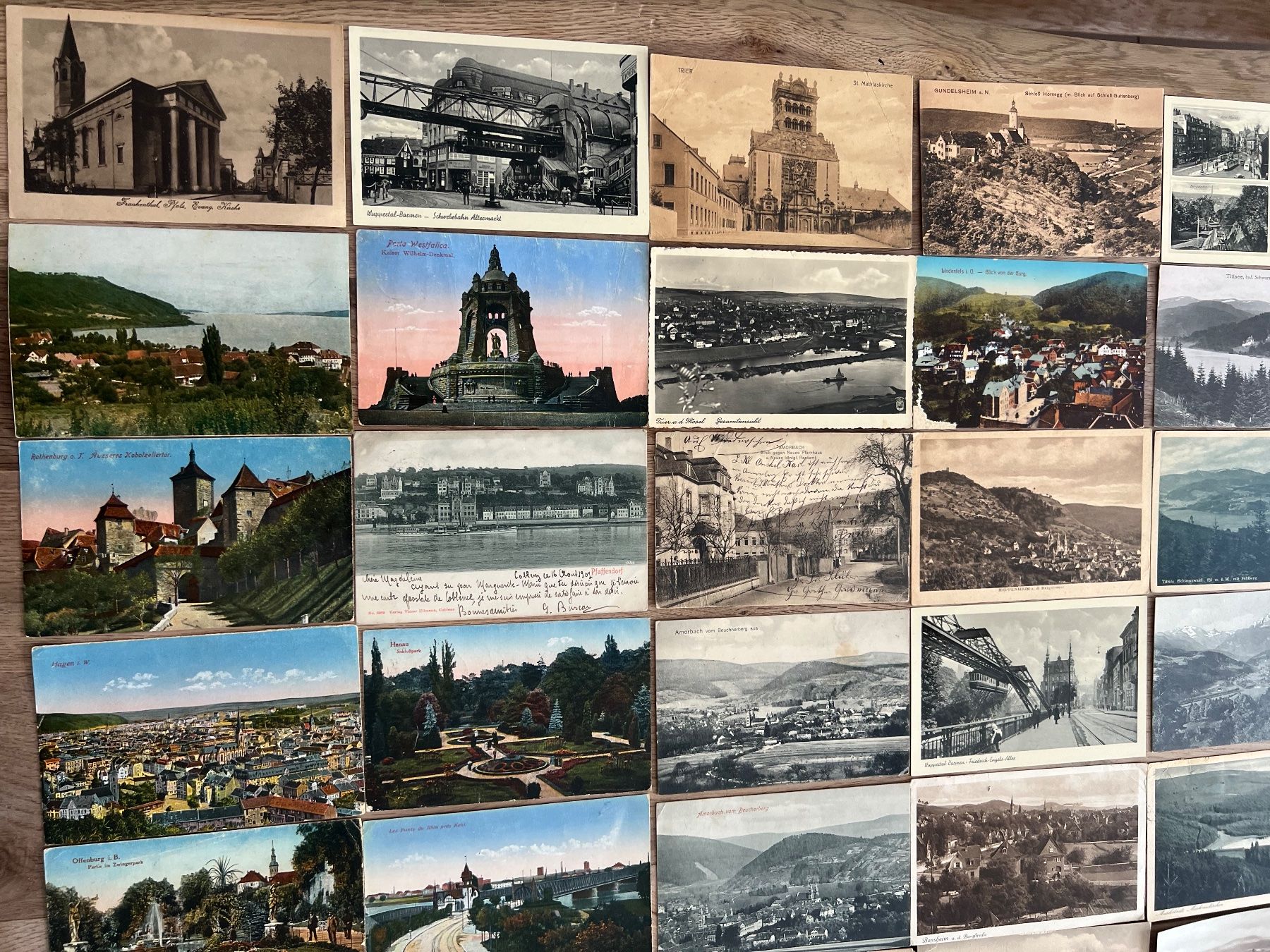 Cartoline postali: Sammlung Ansichtskarten Deutsches Reich 148 Stück – Usato da Hermetschwil-Staffeln venduto da militaria-schweiz 1