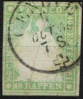 Strubel 26 gestempelt