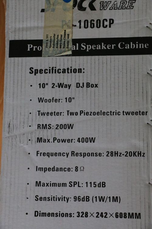 2 st ck speaker boxen kaufen auf ricardo