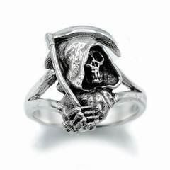 Anelli: Neu: Sensemann Ring / Gr. 59 / 925 Silber – Nuovo (secondo la descrizione) da Muri AG venduto da Edlerweiss-Schwarz