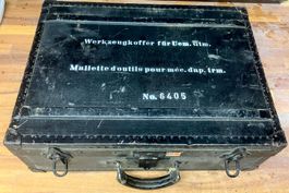 Gerätemachniker Koffer Schweizer Armee aus Nachlass