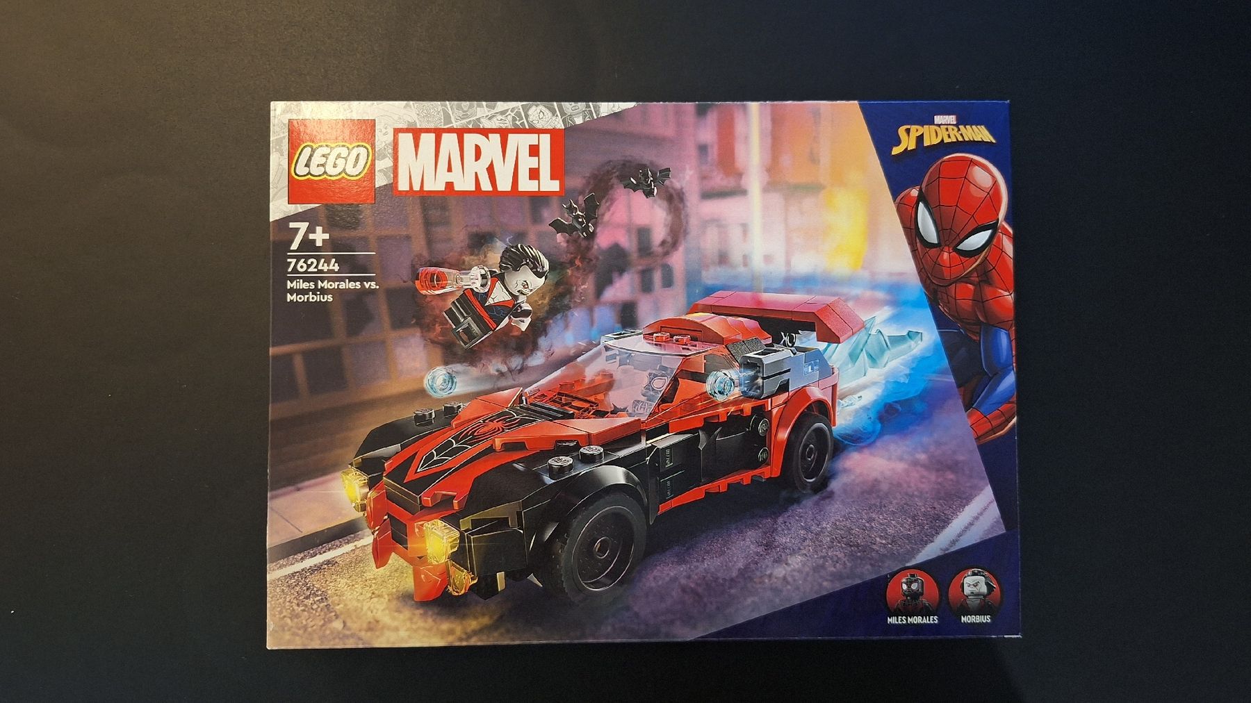 Lego Giocattoli: Lego Marvel 76244, Miles Morales vs. Morbius – Nuovo e nell'imballaggio originale da Adliswil venduto da Mirmuun