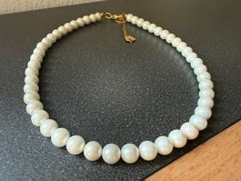 Unikat 💎 Neue Halskette Muschelkern-Perlen