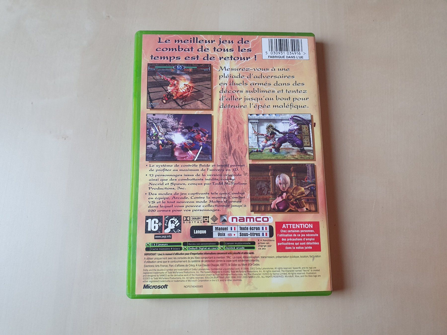 Microsoft Giochi: Soulcalibur II – Usato da Stansstad venduto da collectorsshop 1