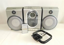Philips MC150/22 Micro System Stereoanlage mit Fernbedienung