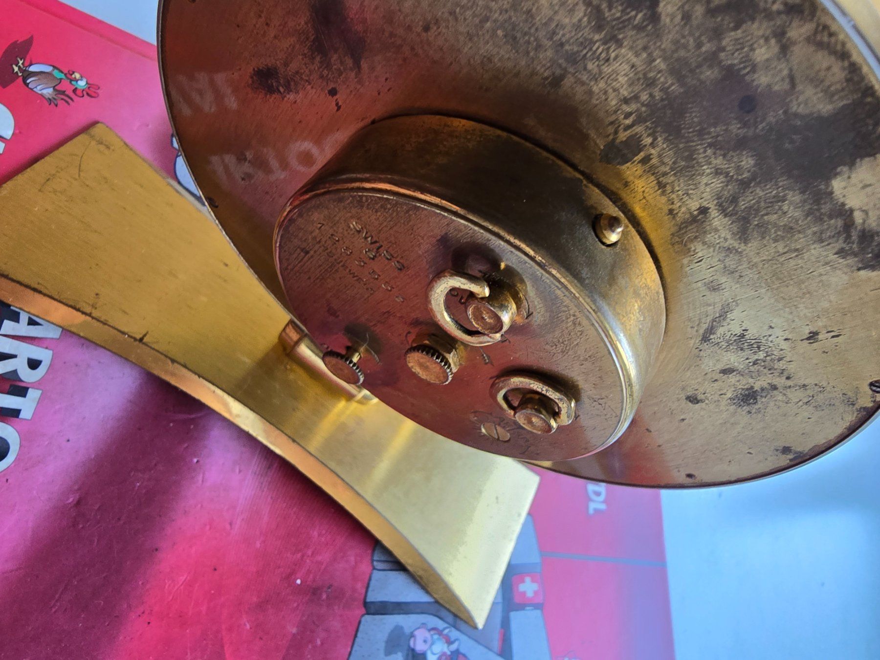 Orologi: IMHOF 8 Tage Werk Tischuhr – Usato da Muri AG venduto da Corredor 4