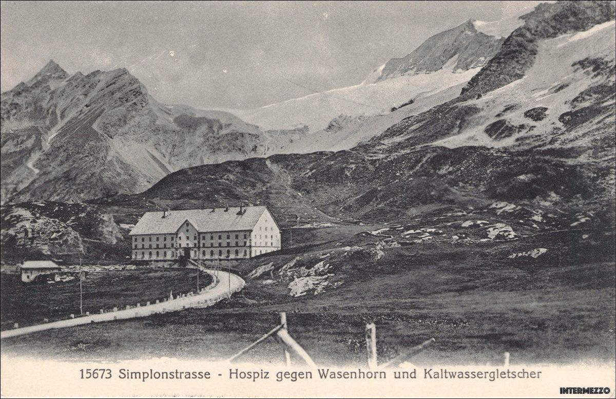 Cartes postales: Simplon // Hospiz 1920 // Simplonstrasse – D'occasion à Basel par intermezzo12