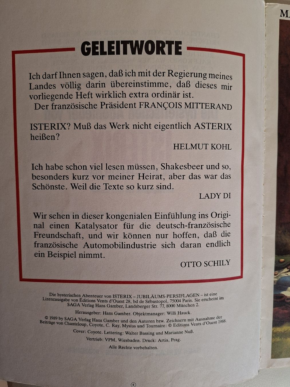 BD: Spezial Comic Isterix – D'occasion à Schwanden Sigrisw par Wibe81 2