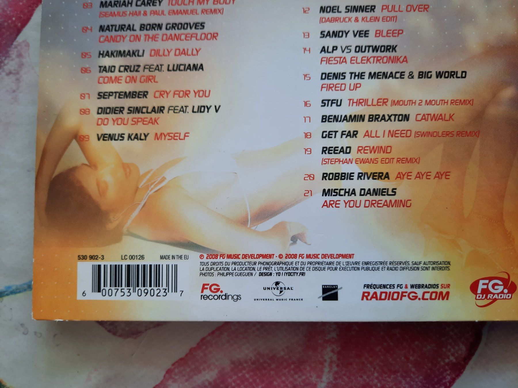 CD: CD Dance floor Summer 2008 – Usato da Pully venduto da bro_n52j 5