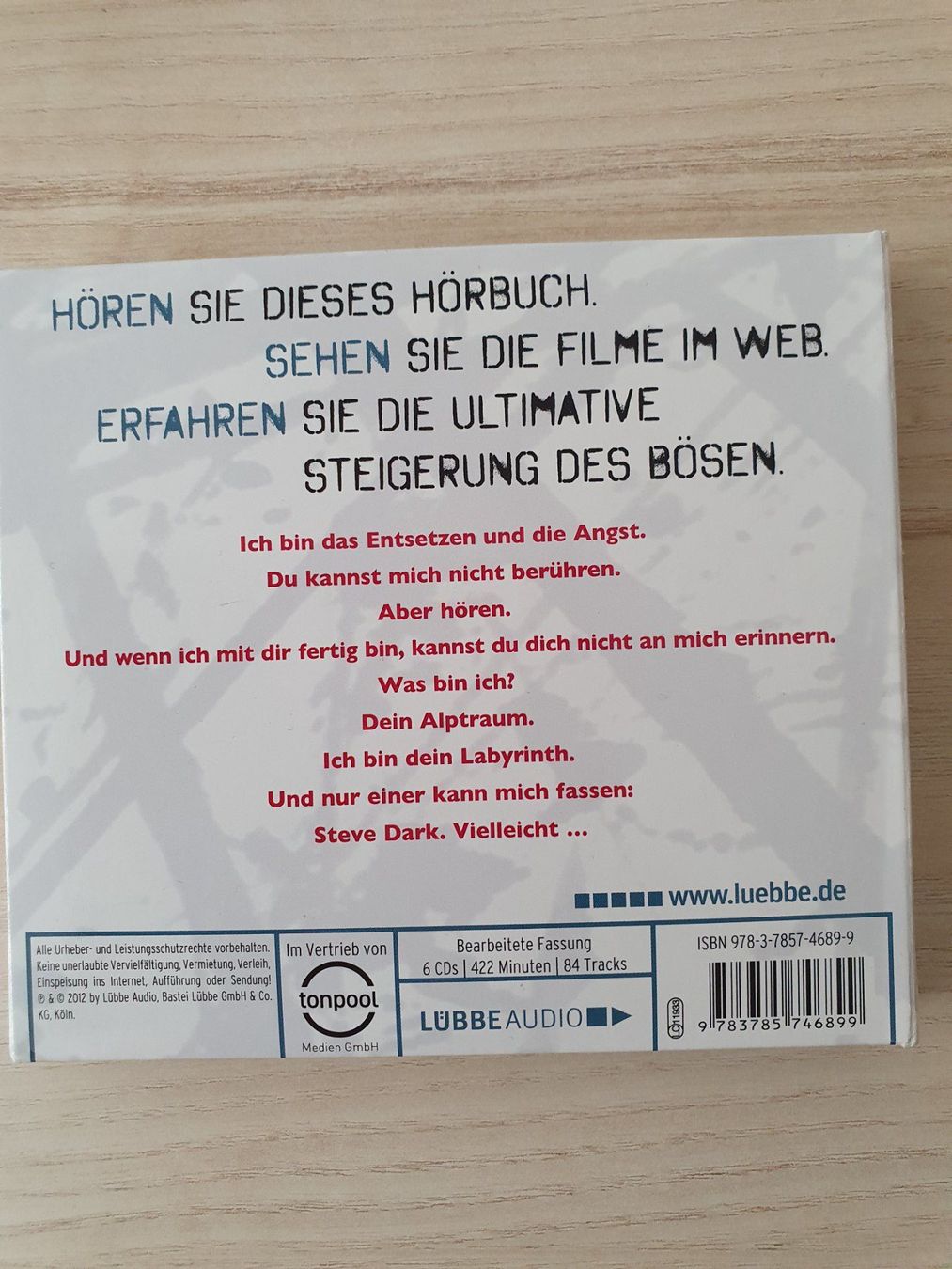 Audiolibri: Anthony E. Zuiker - Level 26 - Dunkle Offenbarung - Krimi – Usato da Reigoldswil venduto da Velmakelly 1