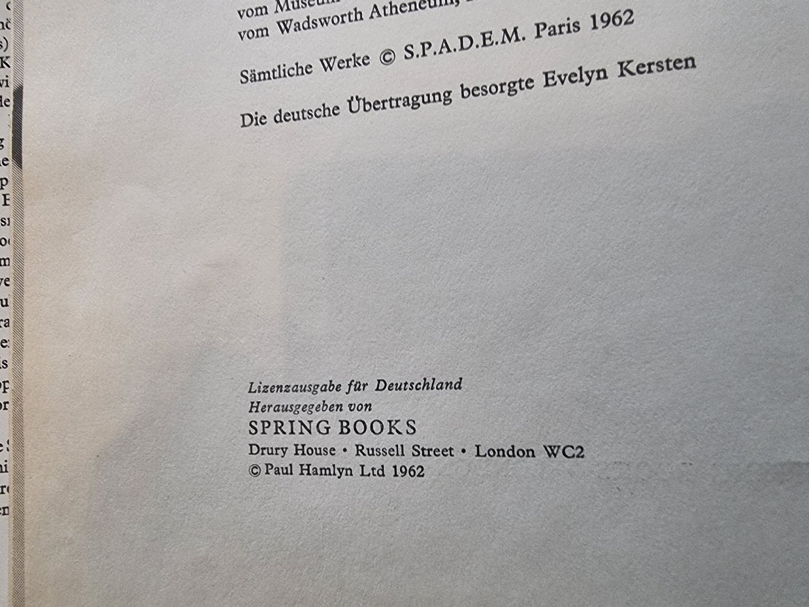 Bücher: Picasso Kunstbuch von 1962 – Gebraucht aus Untersiggenthal von Mando2008 7