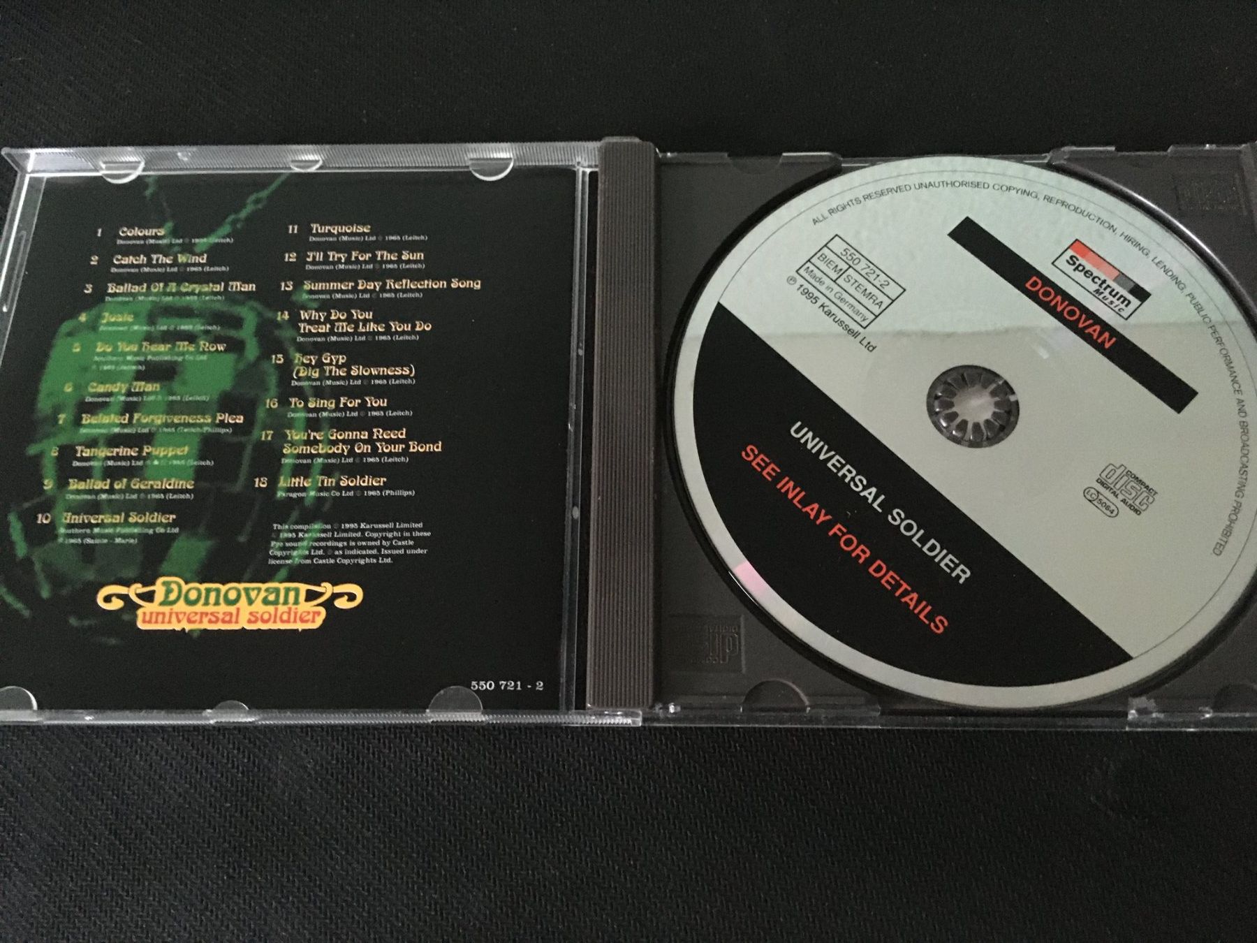 CD: Donovan - Universal Soldier -CD- – Usato da St.Gallen venduto da MedienJoe 1