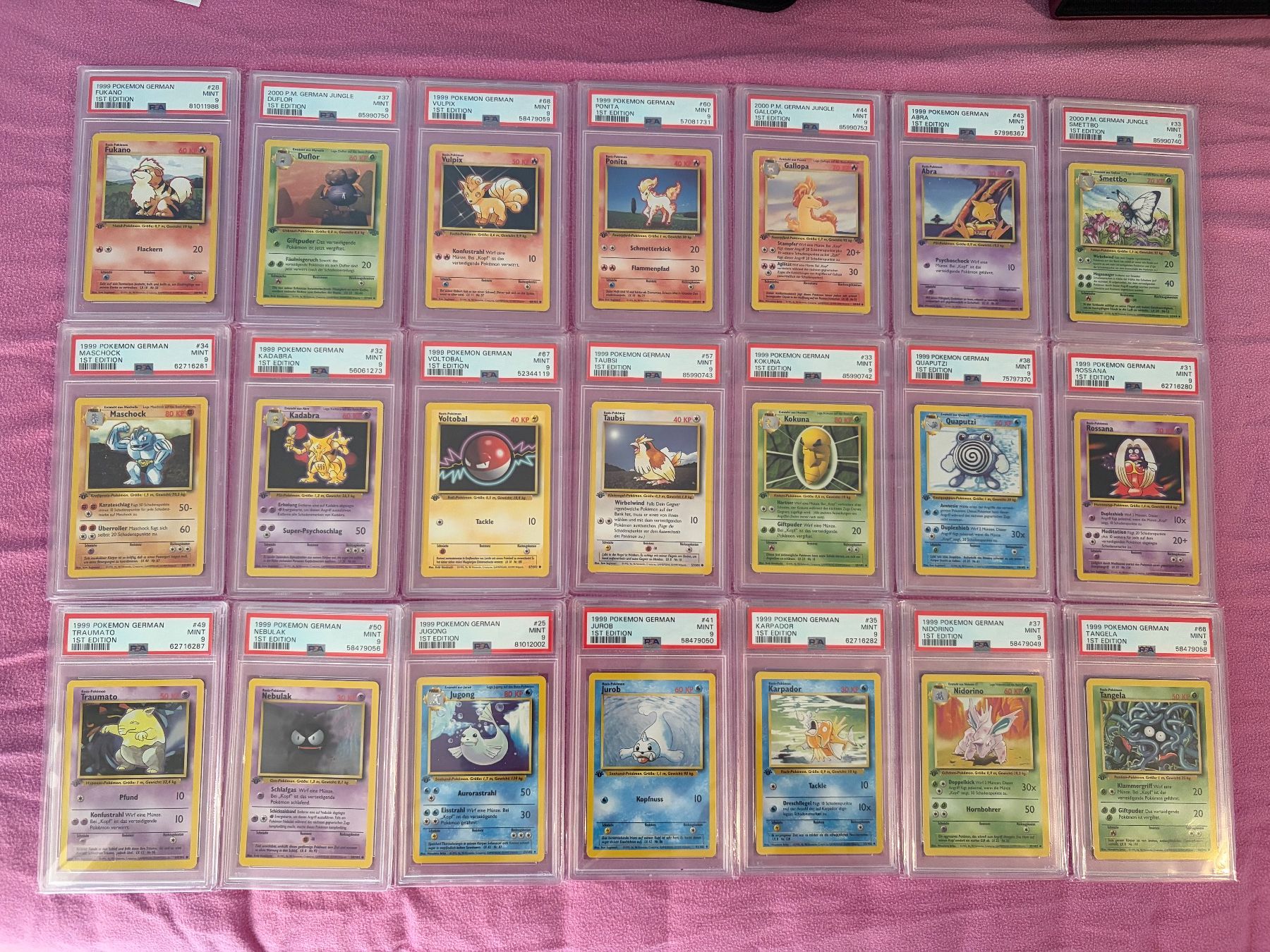 Pokémon Sammelbilder & Trading cards: Base Set 1. Edition PSA 9 – Gebraucht aus Kesswil von tim_t2rm