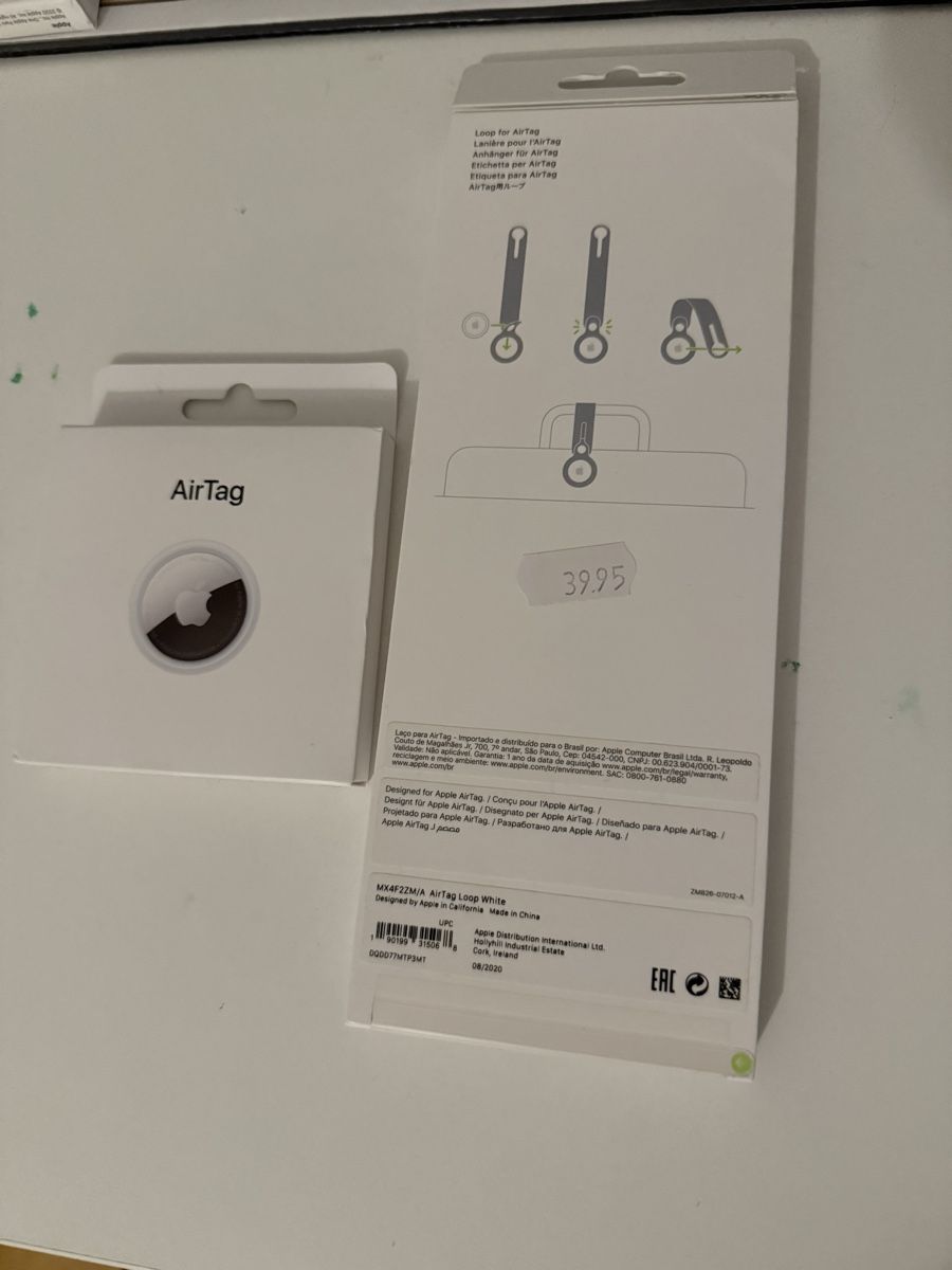 Apple Portachiavi: AirTag Apple – Nuovo e nell'imballaggio originale da Basel venduto da sopi04 2