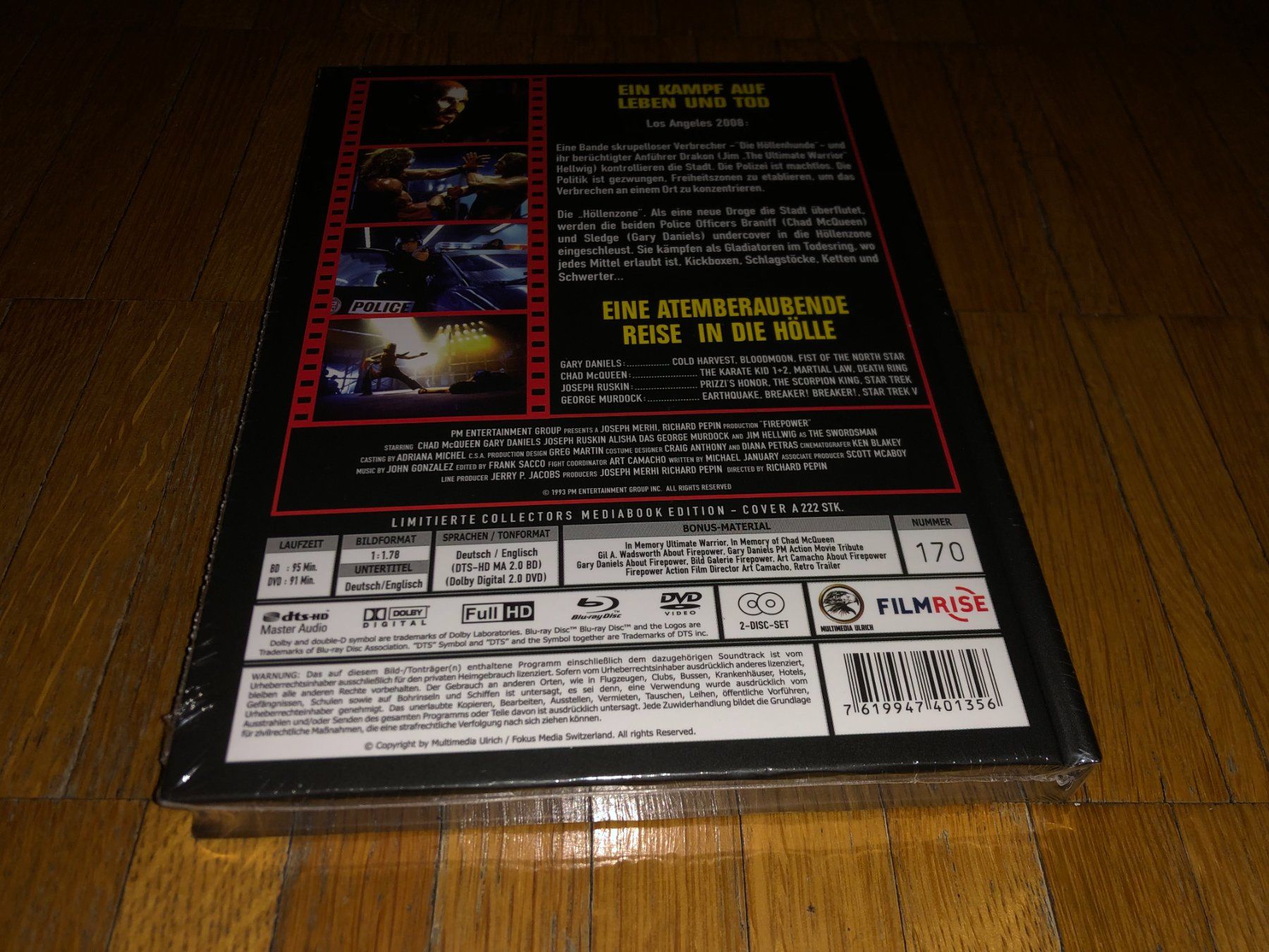 Tutti i DVDs: Fire Force - MEDIABOOK - A - UNCUT – Nuovo e nell'imballaggio originale da Basel venduto da havsok 1