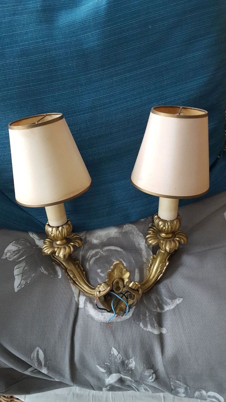 Lampen: 2 Wandappliken aus Bronce – Gebraucht aus Reinach von 3Guggerli 7