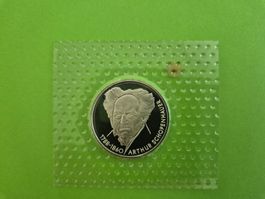 10 DM Münze Arthur Schopenhauer 1988 - Silber - Deutschland