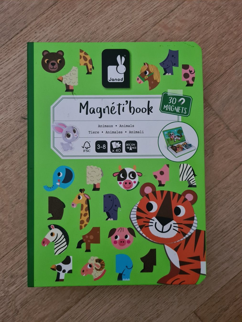 Janod Giochi: Magnetbuch Magneti Book - Animals – Usato da Carouge GE venduto da Franllo