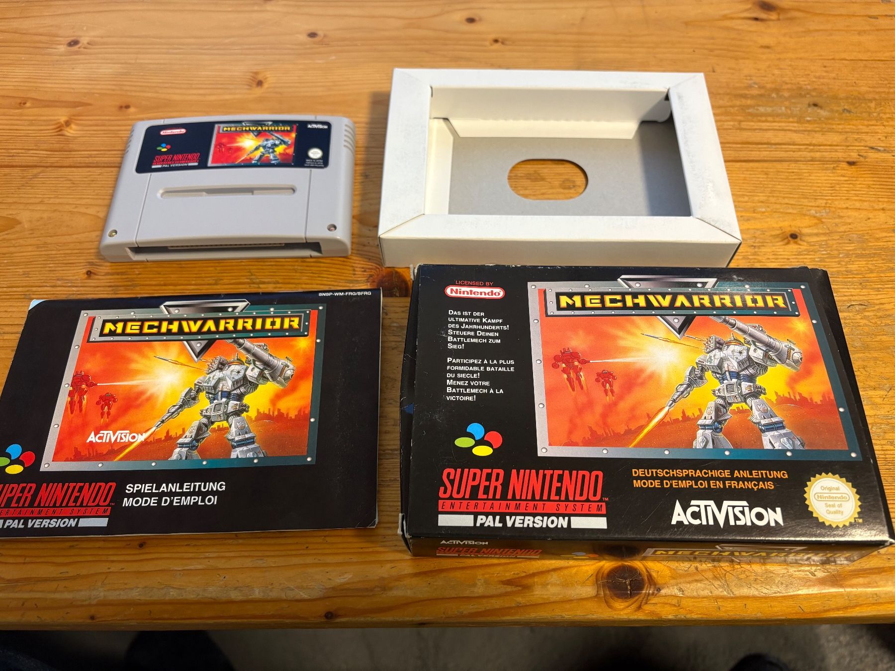 Giochi: SNES MechWarrior PAL komplett mit Box & Anleitung – Usato da Märstetten venduto da fury_psg 3
