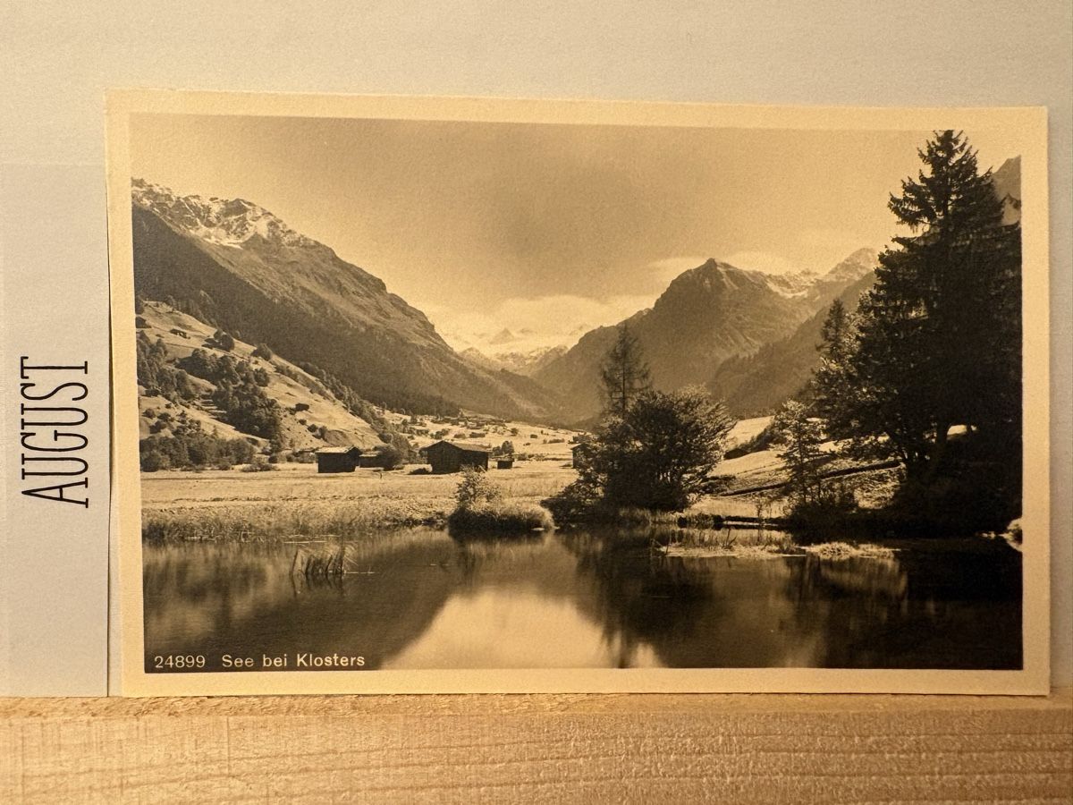 Cartes postales: AK von See bei Klosters – D'occasion à Rümlang par Kartenpost1