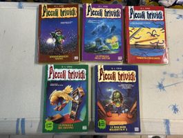 Piccoli Brividi R.L. Stine - Lotto libri vintage 5 pezzi