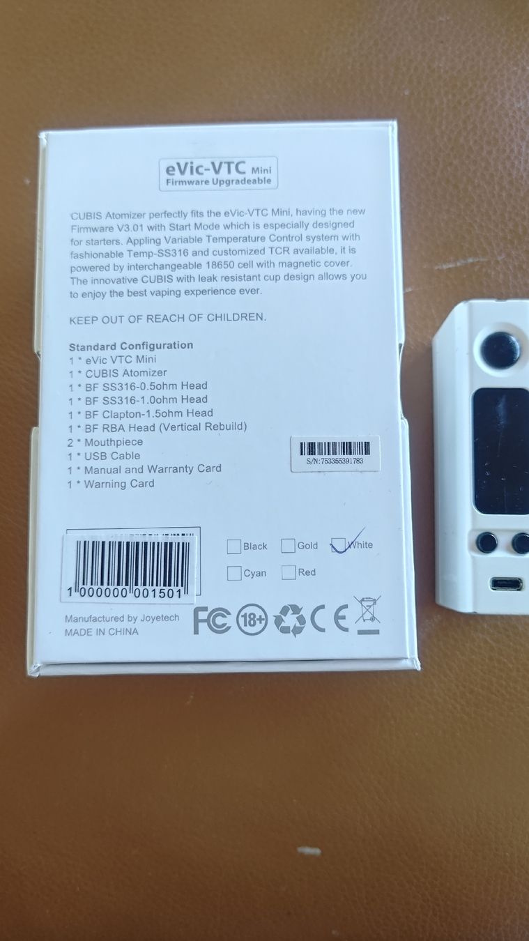 Altri Prodotti per fumatori: Asmodus iStick Rim Cubis – Usato da Illnau venduto da Sefan 1