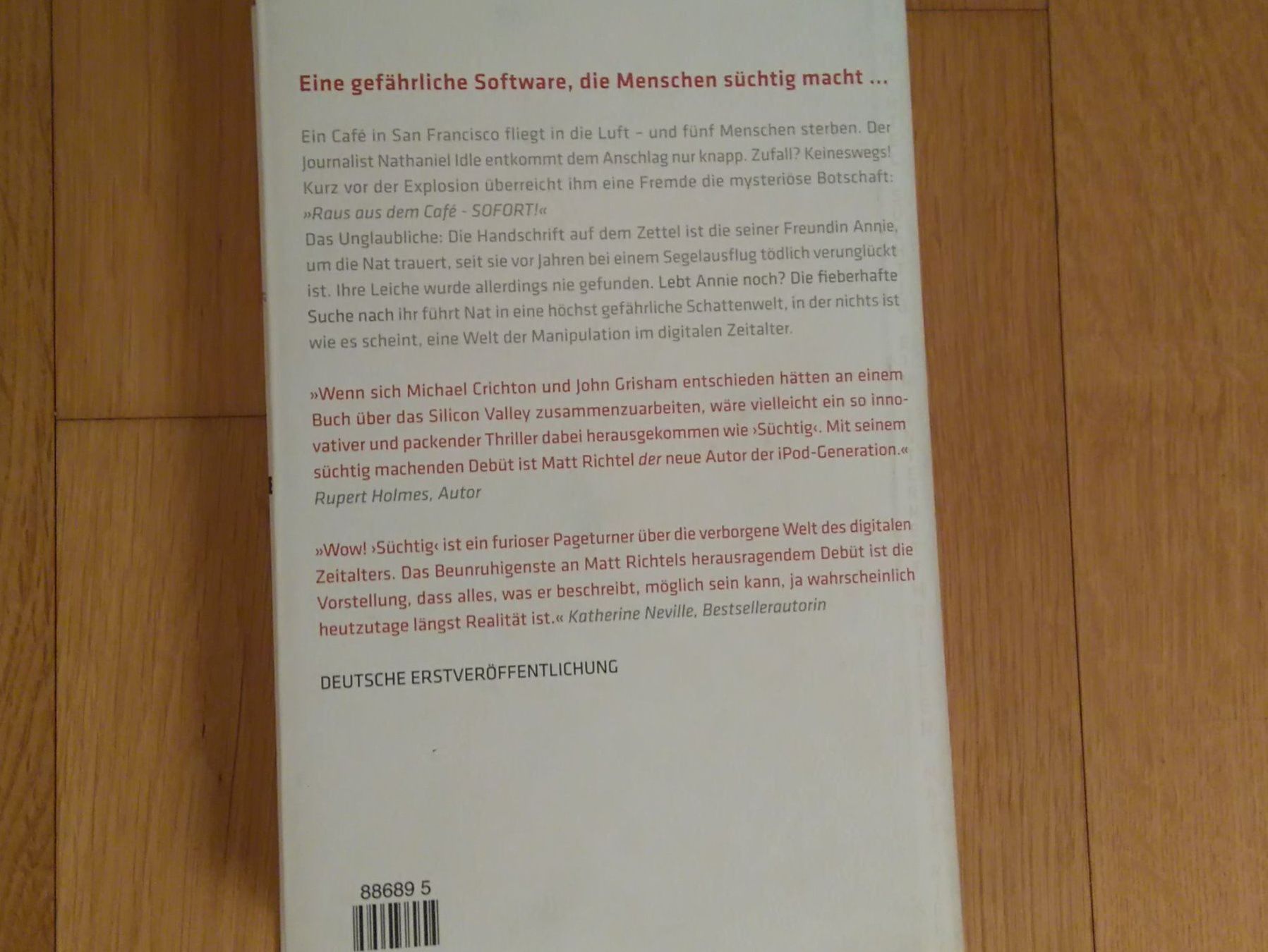 Libri: Matt Richtel / Buch gebunden SÜCHTIG – Usato da Luzern venduto da Einh0rn 1