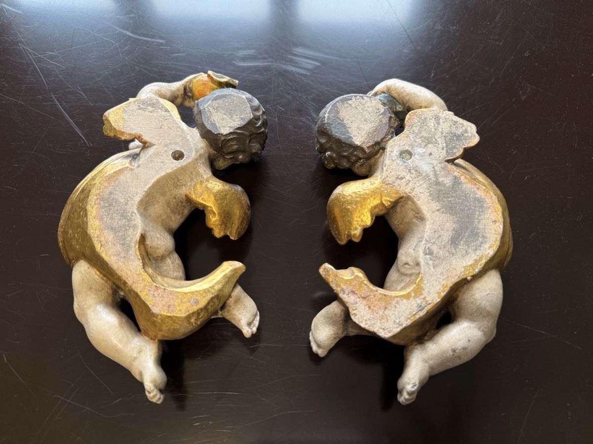 Tutte le decorazioni: Antike Engel Figuren, Wanddeko, Vintage – Usato da Aarburg venduto da Schatzaffe 1