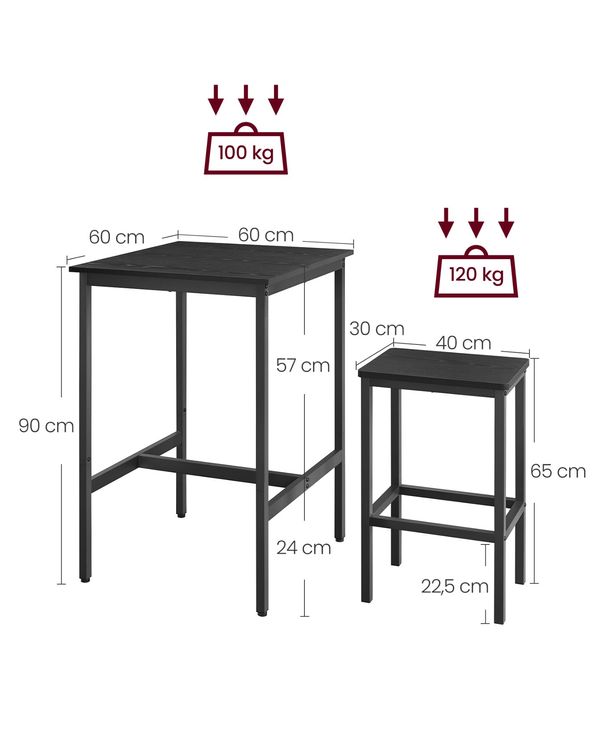 Schne Tisch 60x60 Poco Ebenbild