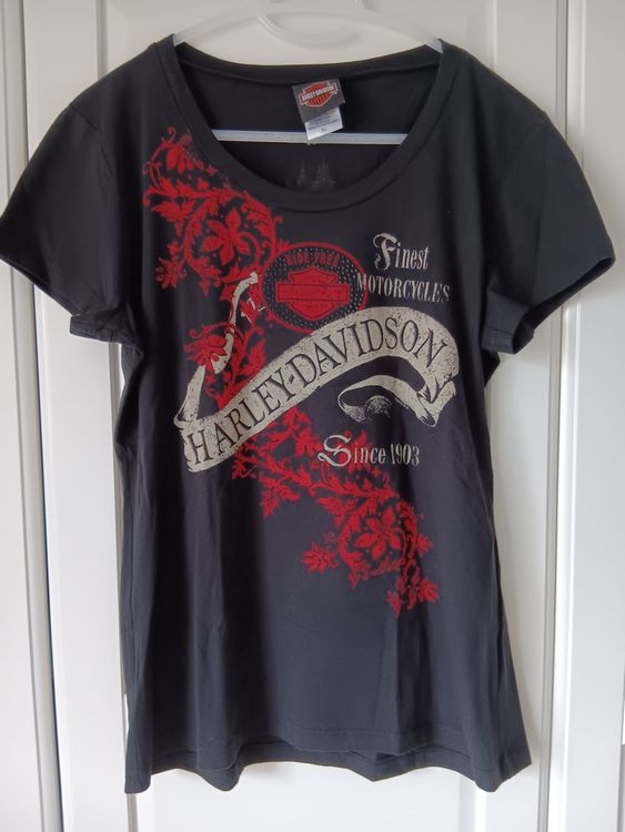 HARLEY DAVIDSON Shirt LAUSANNE taille / Grosse L (XL EUR) 1