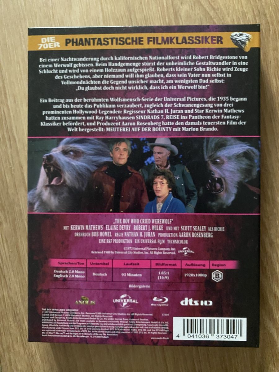 Tous les DVDs: Ein Junge schrie Werwolf  - Mediabook – D'occasion à Naters par zultshop 1