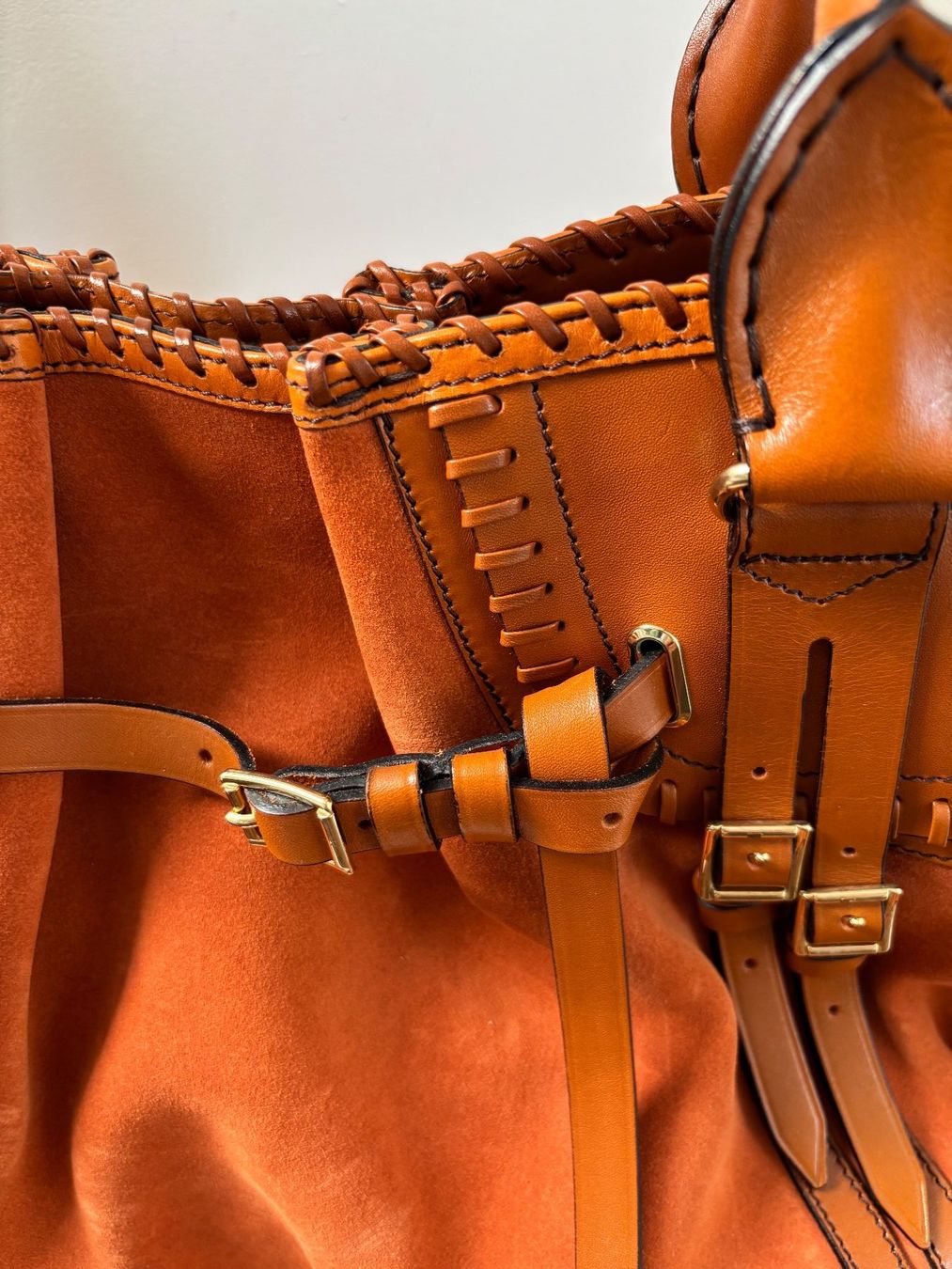 Burberry Borse da donna: BURBERRY PRORSUM Ledertache, burned-orange – Usato da Herrliberg venduto da mayfi 1
