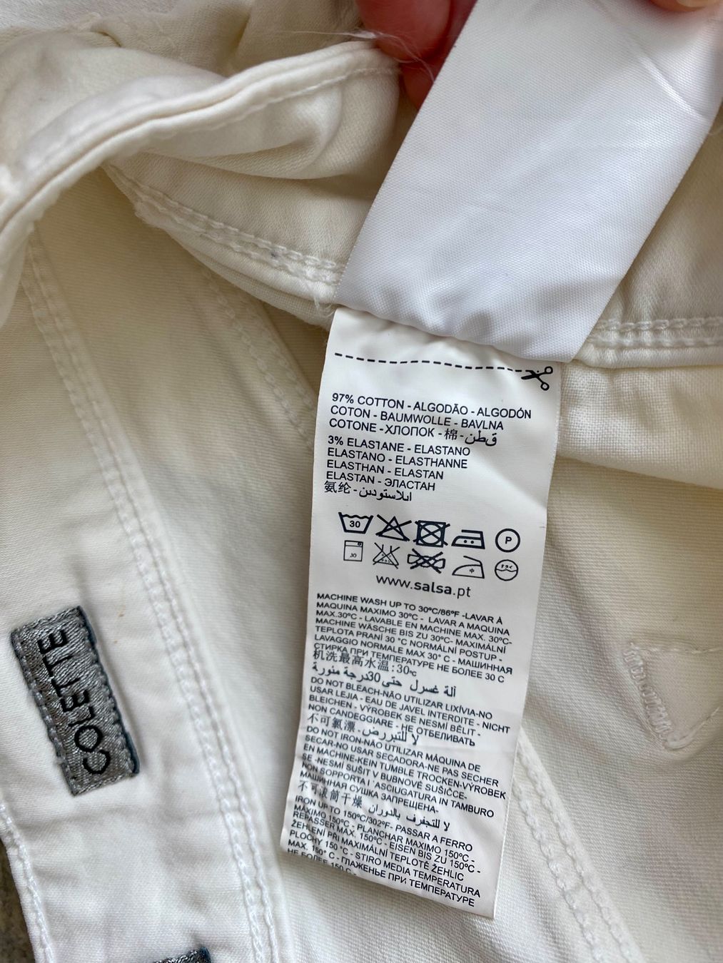 Salsa Jeans: Jeans SALSA, W33, en coton – Neu (gemäss Beschreibung) aus Bussigny von cac_q2c6 4