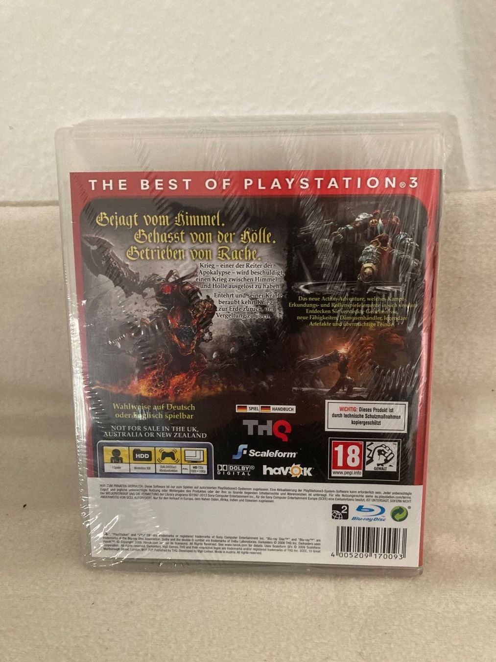 Sony Giochi: Darksiders 100% uncut - sealed – Nuovo e nell'imballaggio originale da Reinach BL venduto da RetroGamesSportsMore 1
