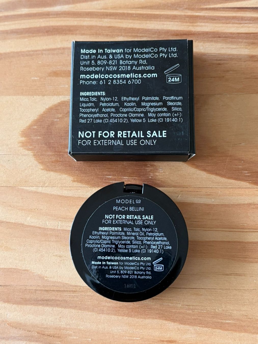 Make-up: Blush Model Co Peach Bellini – Nuovo e nell'imballaggio originale da Schlieren venduto da con_hdp9 1
