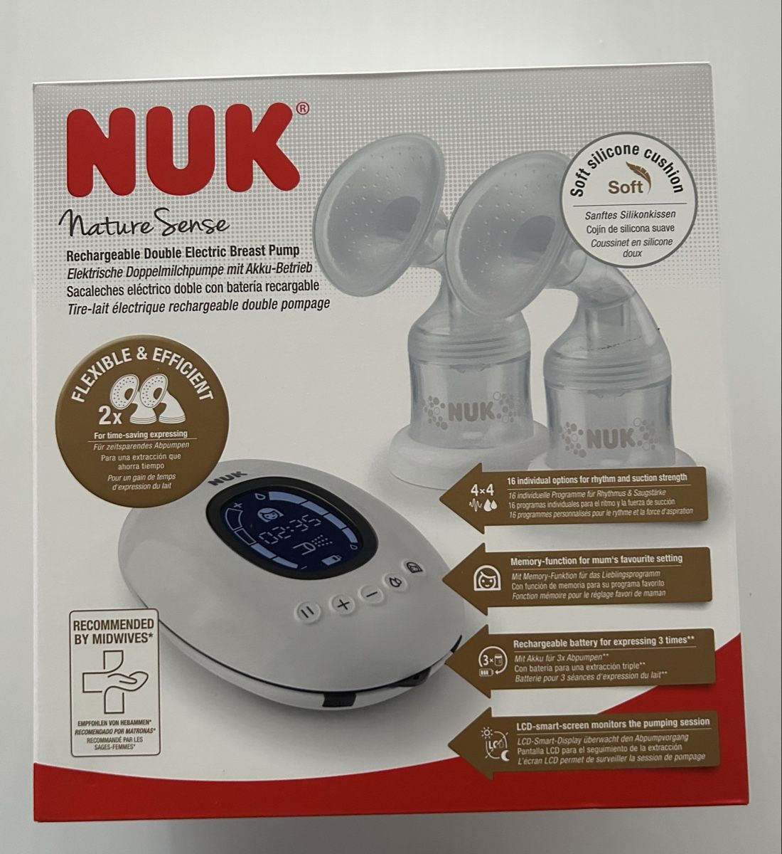 Accessori per l’allattamento: Nuk Doppelmilchpumpe – Usato da Horriwil venduto da Mel4553
