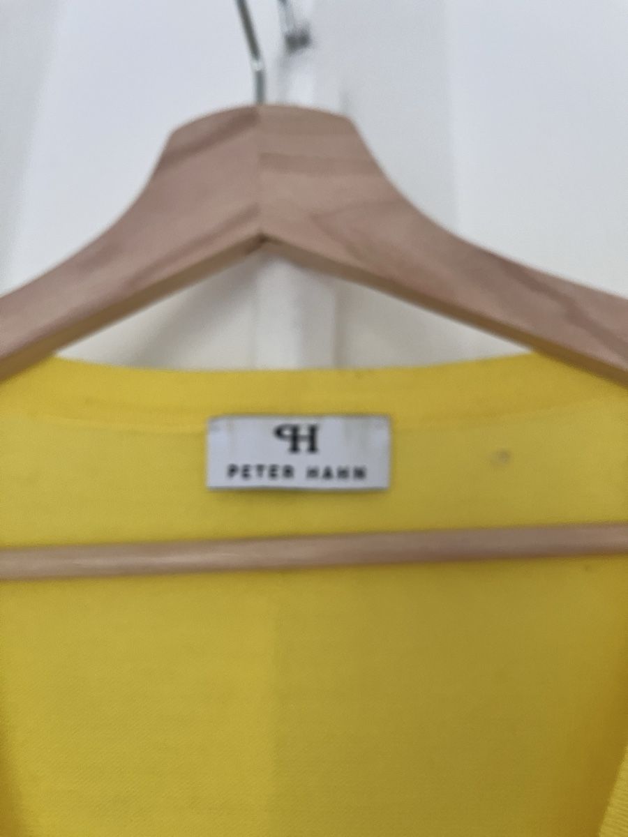 Peter Hahn Maglioni & Felpe: Cardigan Peter Hahn yellow size 44 with spots – Usato da Lausanne venduto da Danash 2